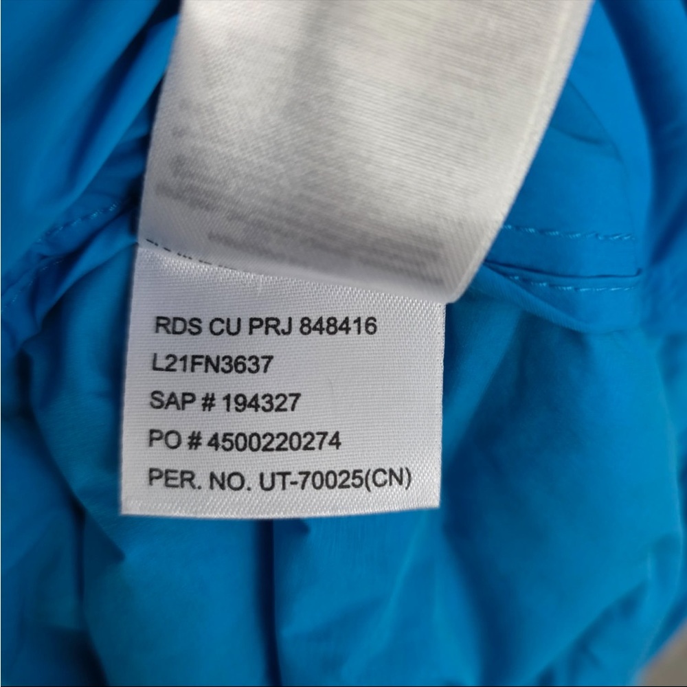 Mountain Hardwear StretchDown Hooded Jacket Women’s Large Blue RDS Down Puffer - Picture 7 of 8